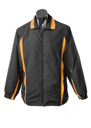 Eureka Mens Tracktops Black/Gold 2XL