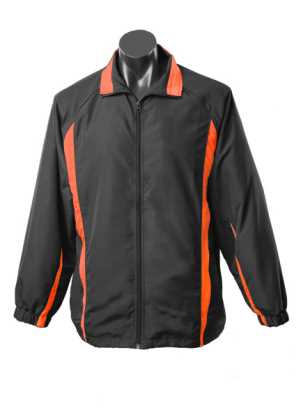 Eureka Mens Tracktops Black/Orange 2XL