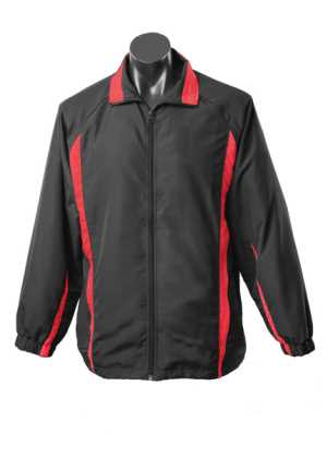 Eureka Mens Tracktops Black/Red 2XL