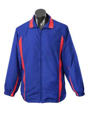 Eureka Mens Tracktops Royal/Red 2XL