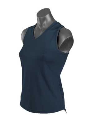 Botany Lady Singlets Navy 10