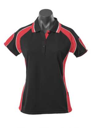 Murray Lady Polos Black/Red 10