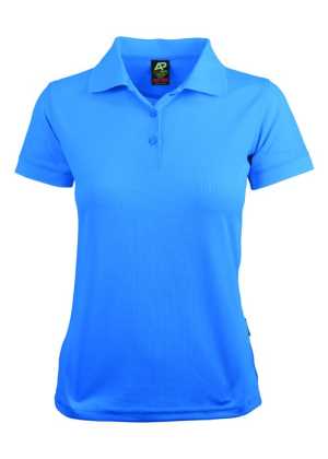 Lachlan Lady Polos Cyan 10