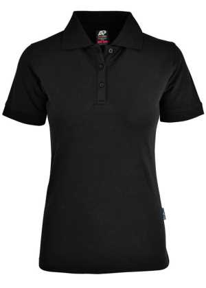 Claremont Lady Polos Black 10