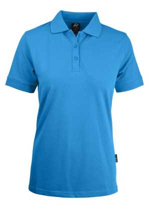 Claremont Lady Polos Cyan 10