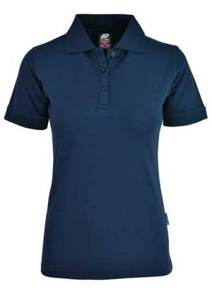 Claremont Lady Polos Navy 10