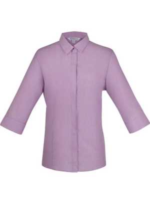 Grange Lady Shirt 3/4 Sleeve Mauve 20