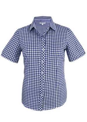 Brighton Lady Shirt Short Sleeve French Blue 10