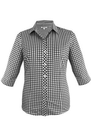 Brighton Lady Shirt 3/4 Sleeve Black 10