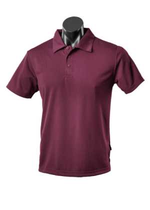 Botany Kids Polos Maroon 10