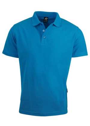 Hunter Kids Polos Cyan 10