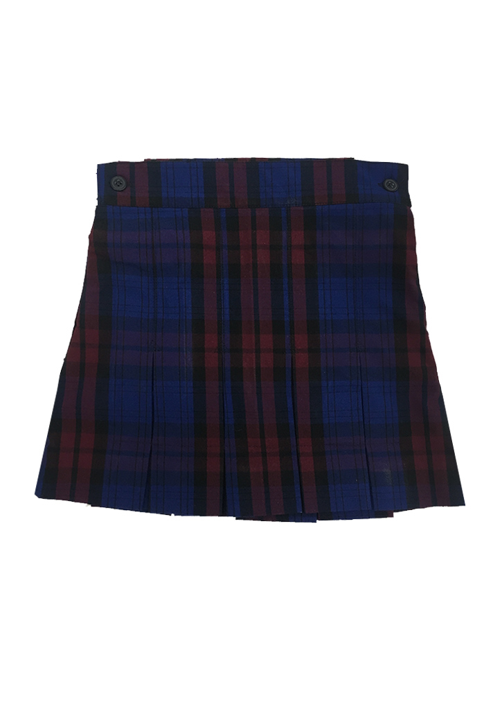 NZU Moa School Skort Tartan