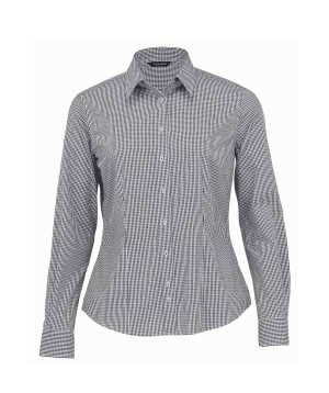 The Kingston Check Shirt - Womens Black/White 10