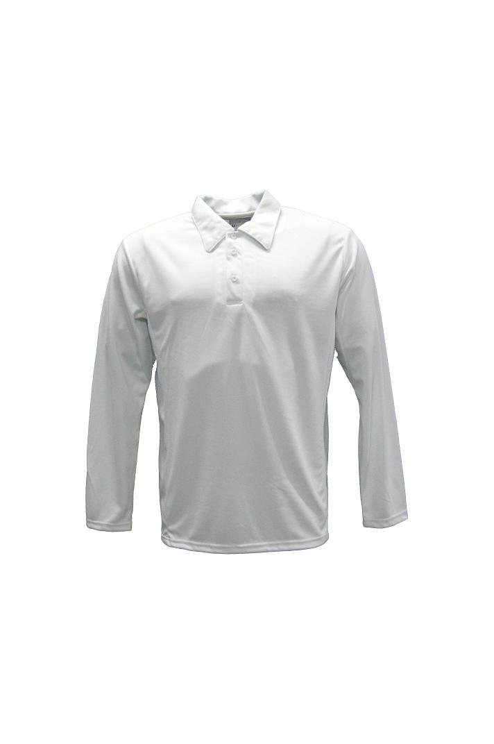 Cricket Polo Adult - Long Sleeve