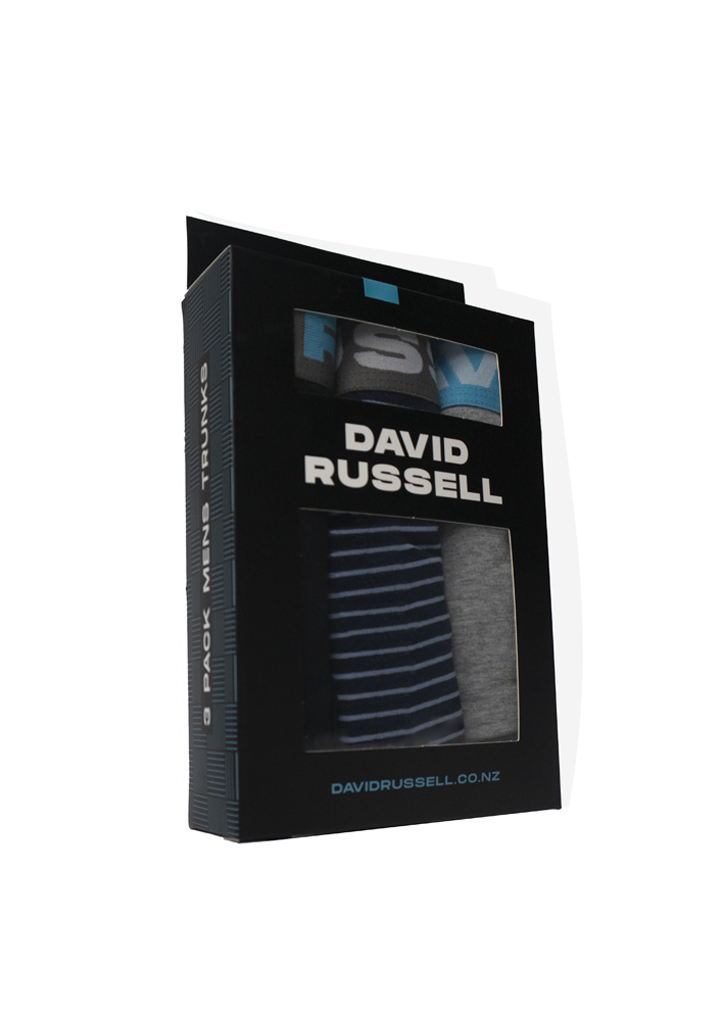 David Russell Trunks 3 Pack