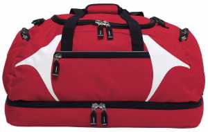 Spliced Zenith Sports Bag Red/White 1SZ