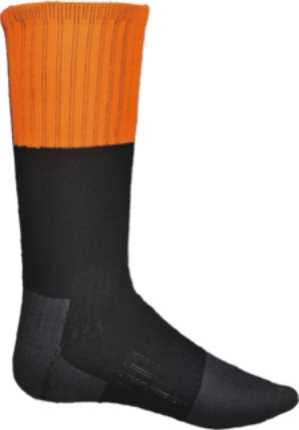Unisex Adults Hi Vis Socks Fluro Orange 111