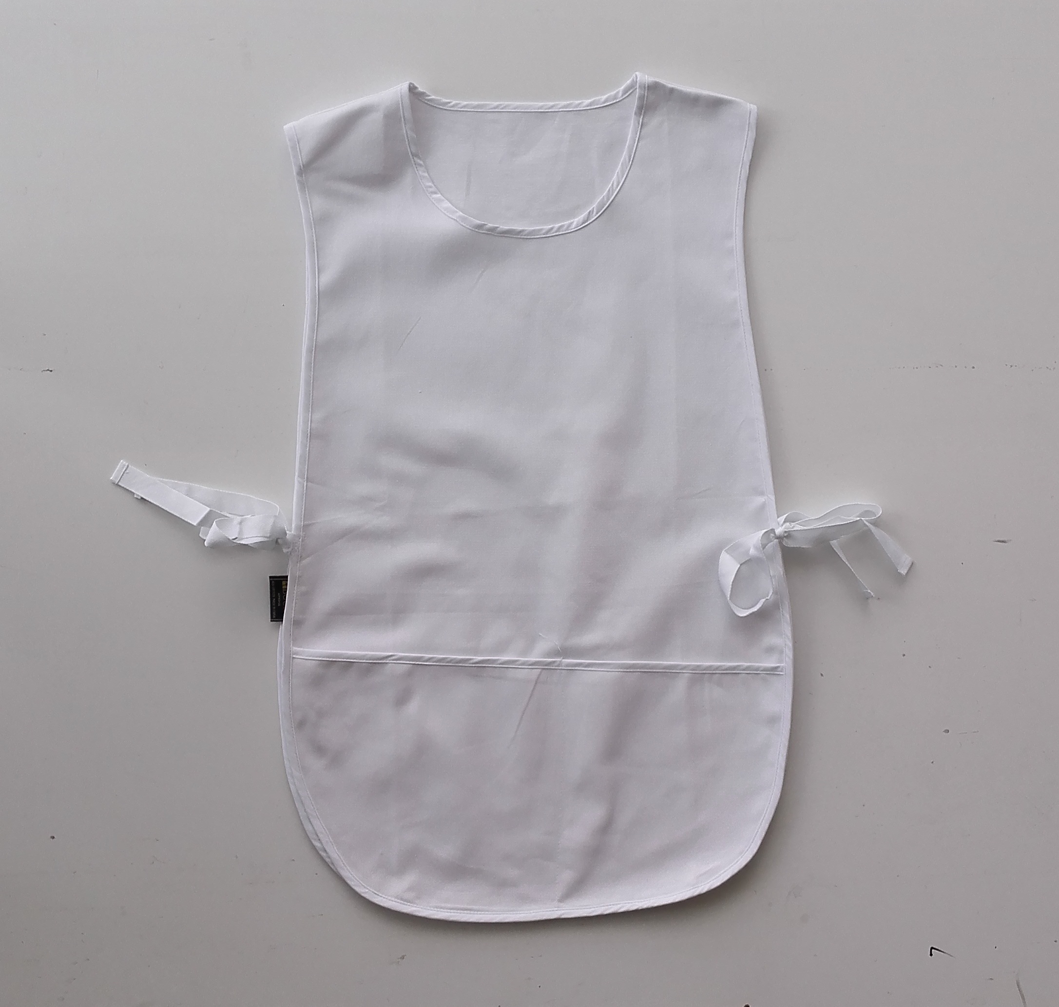 Cotton Drill Popover Apron - With Pocket | NZ Uniforms