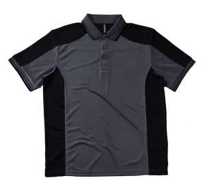 Mens Heli Polo Grey/Black 2XL
