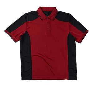 Mens Heli Polo Red/Black 2XL