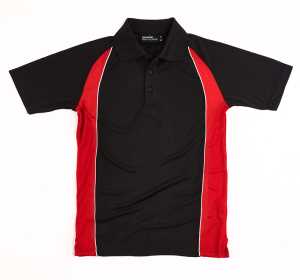 Proform Kids Polo Black/Red 10