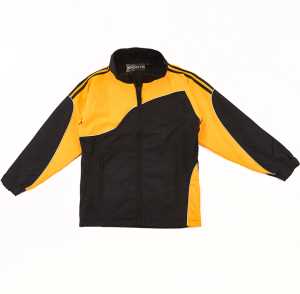Sports Kids Track Jacket Black/Gold 10