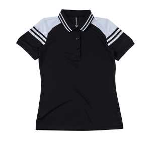 Sunningdale Womens Polo Black/White 10