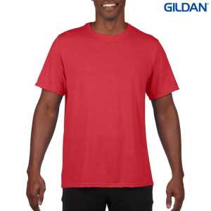 Gildan Performance Adult TShirt Red 2XL