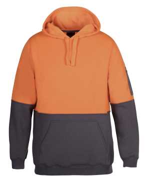 HI VIS PULL OVER HOODIE