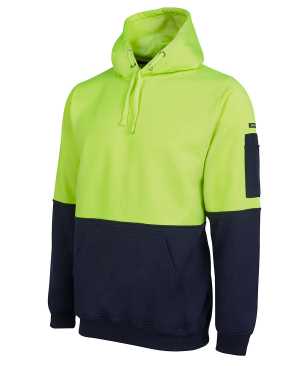 HI VIS PULL OVER HOODIE