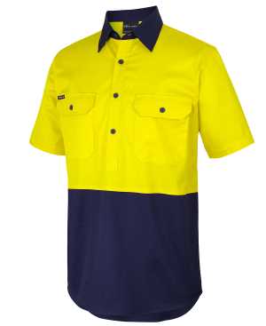 JB's HV CLOSE FRONT S/S 150G WORK SHIRT