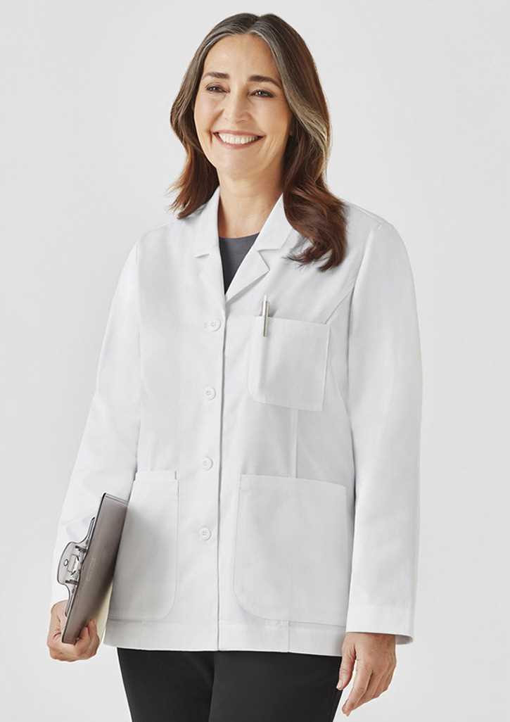 Womens Hope Cropped Lab Coat NZ Uniforms