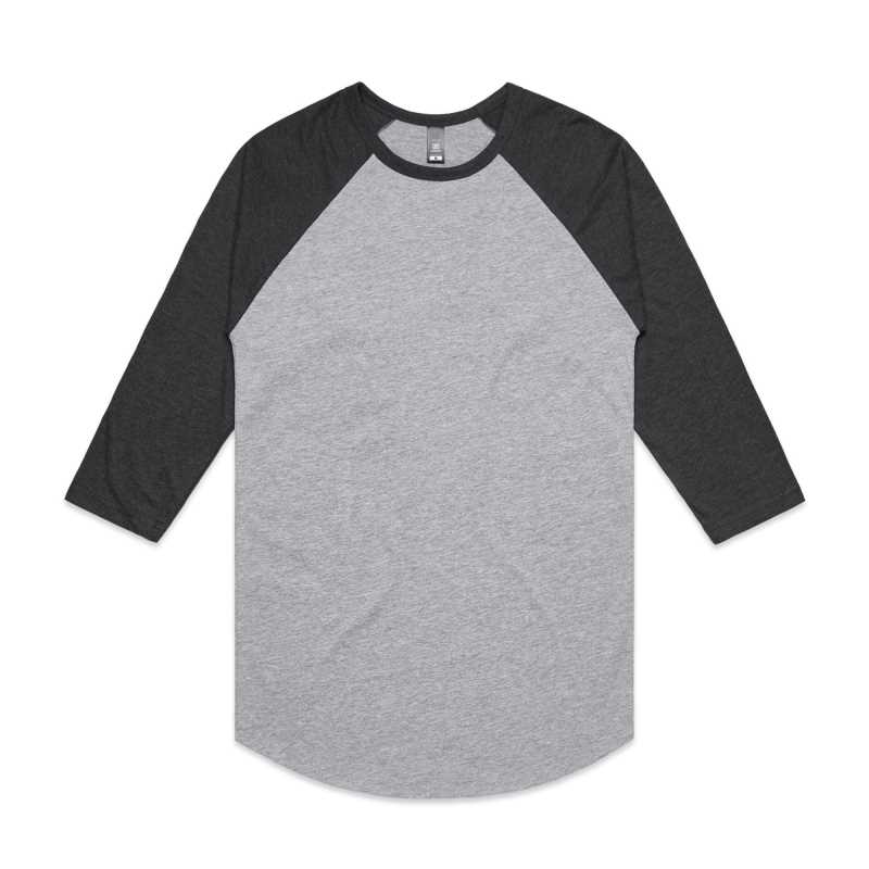 Mens 3/4 Raglan Tee
