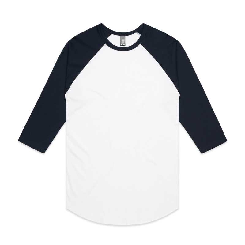 Mens 3/4 Raglan Tee