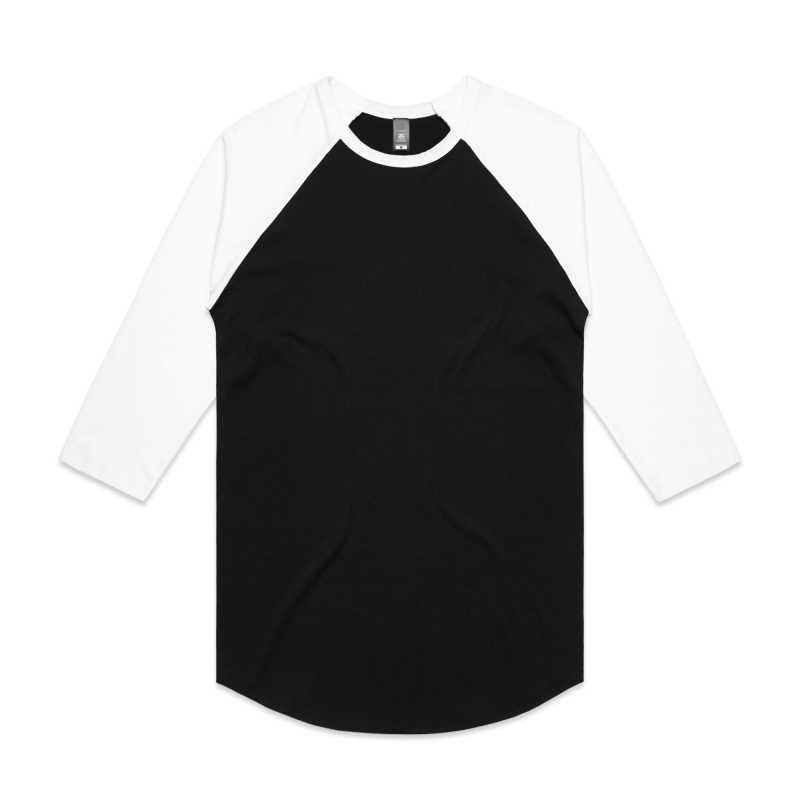 Mens 3/4 Raglan Tee