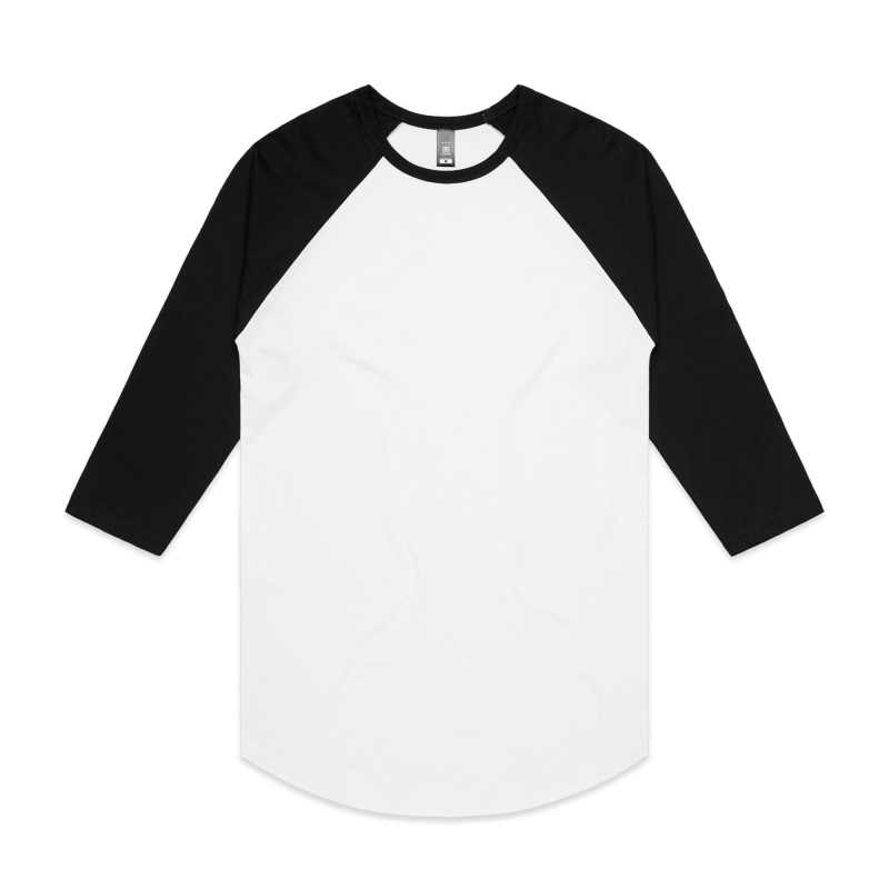 Mens 3/4 Raglan Tee