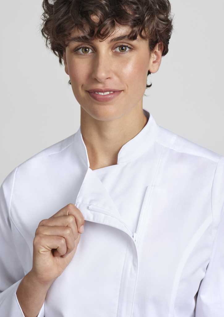 Alfresco Womens Long Sleeve Chef Jacket