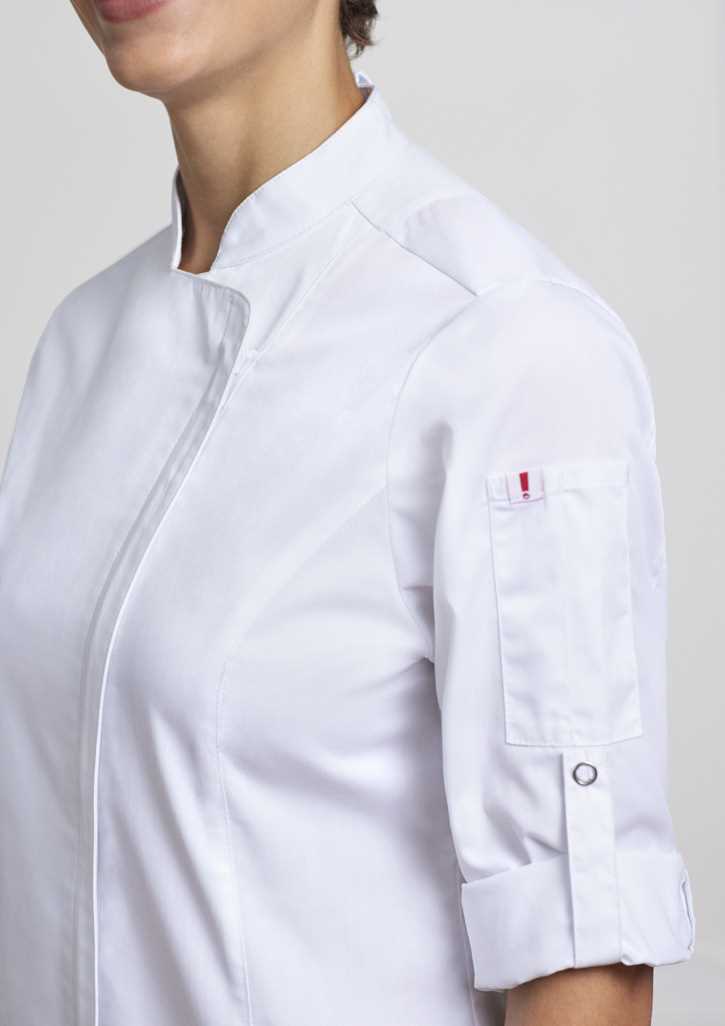 Alfresco Womens Long Sleeve Chef Jacket