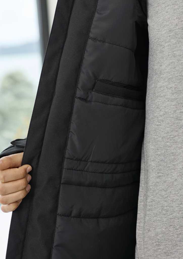 Sphere Adults Unisex Quilted Longline Parka