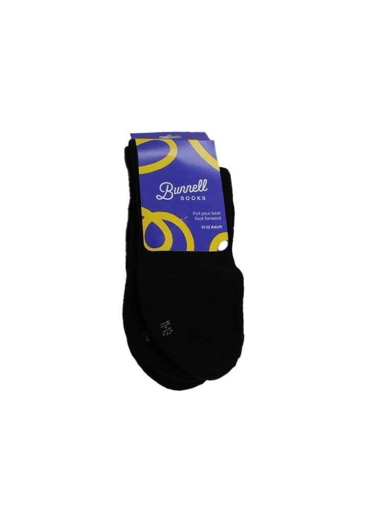Bunnell Quarter Socks [2 Pack] Black
