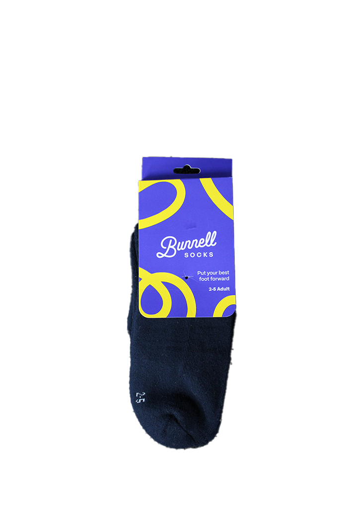 Bunnell Quarter Socks Navy