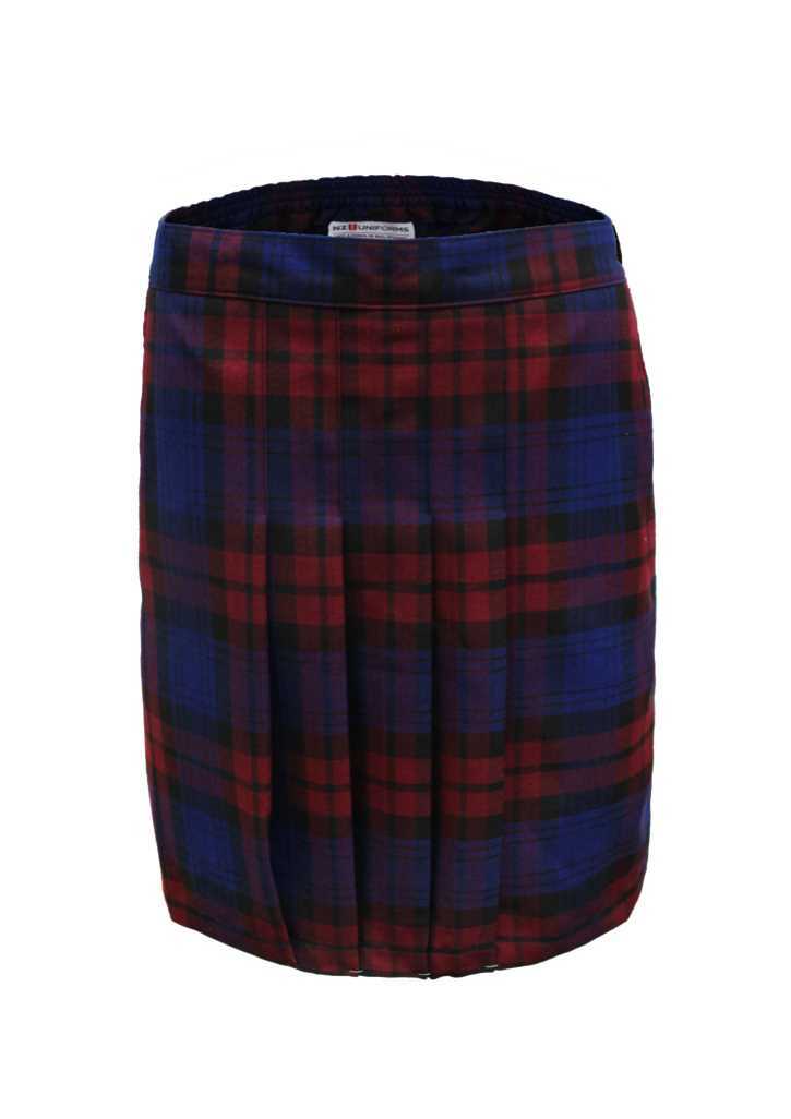 NZU Moa School Skort Tartan