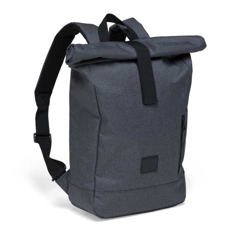 Bounce Roll Top Backpack Grey Melange 1SZ