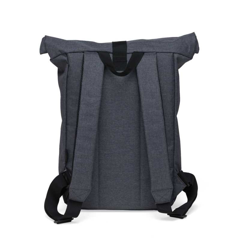 Bounce Roll Top Backpack Grey Melange 1SZ