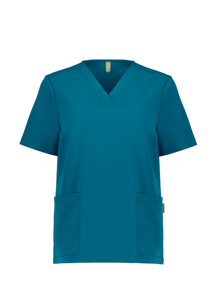 Womens Pulse V-Neck Scrub Top