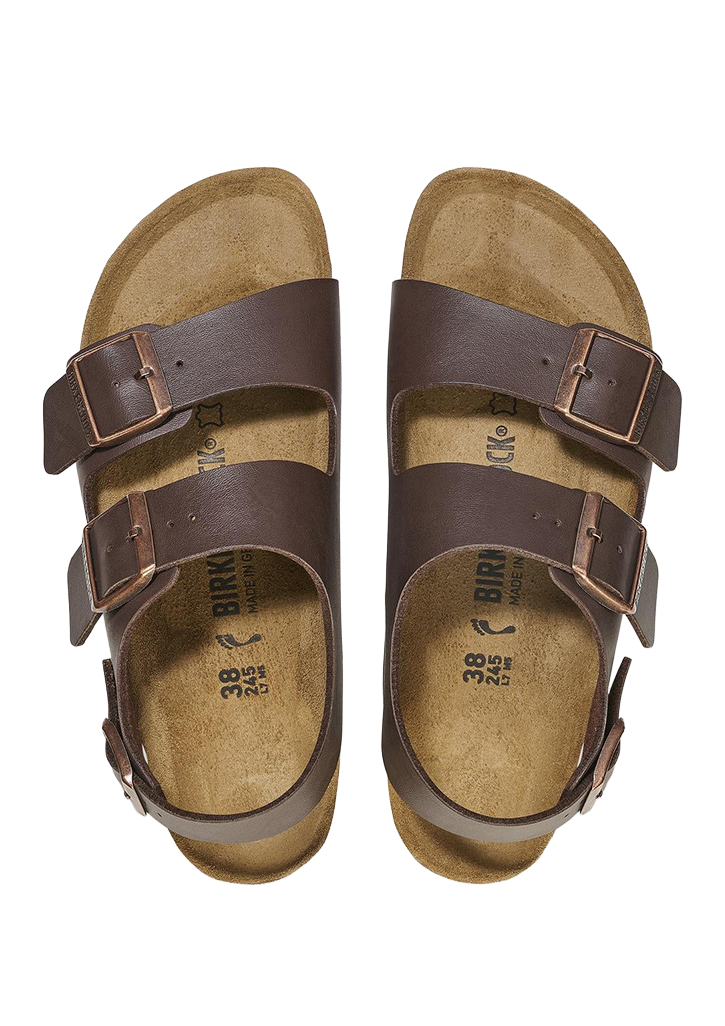 Milano Birko-Flor (Regular) Dark Brown