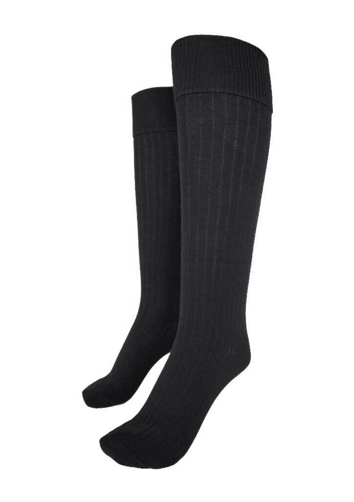 Bunnell Knee High Turn Over Top Socks Black