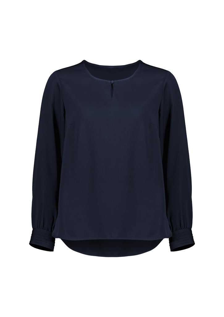 Womens Evelyn Long Sleeve Blouse