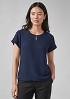 Womens Evelyn Short Sleeve Blouse