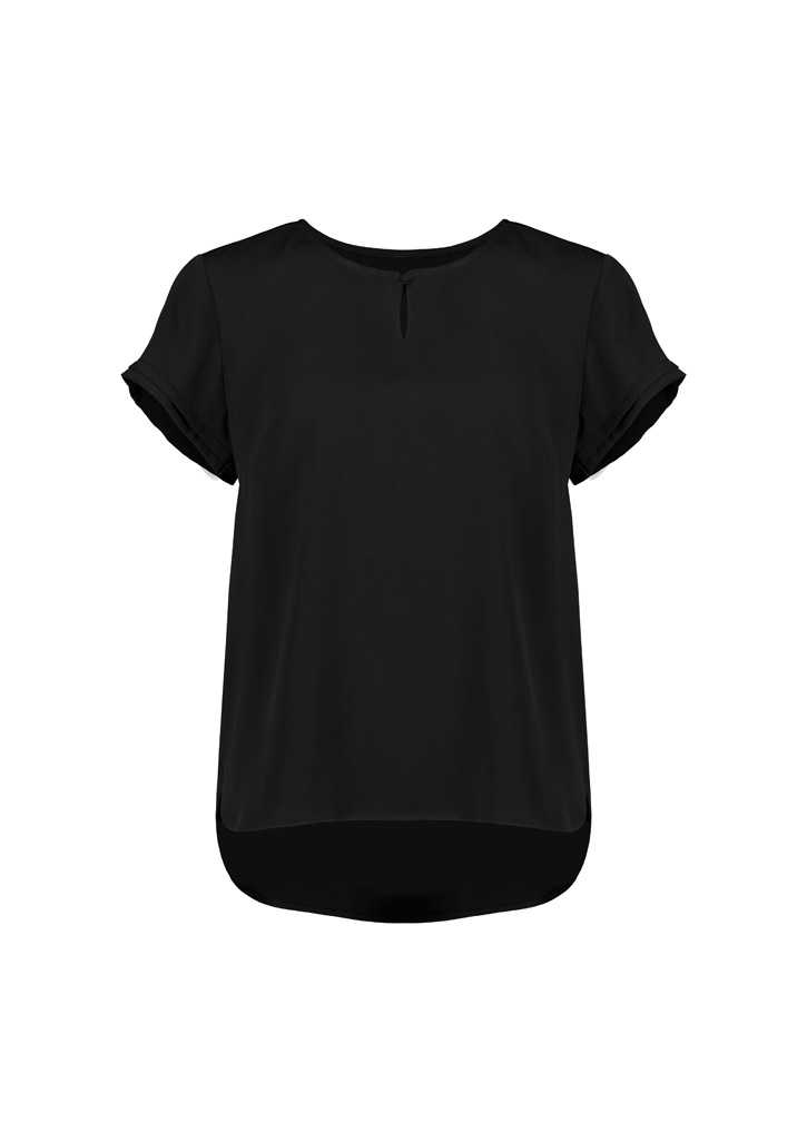 Womens Evelyn Short Sleeve Blouse